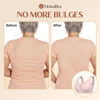 Fiona Bra - Comfortable & Convenient Front Wrap Closure Bra for Seniors