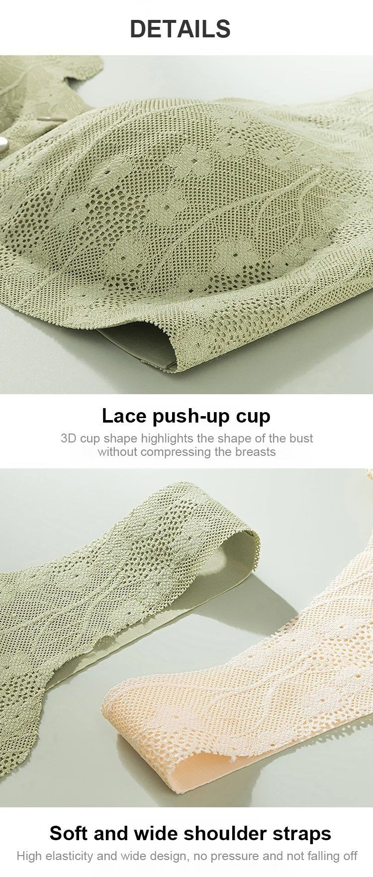 Comfortable & Convenient Front Button Bra