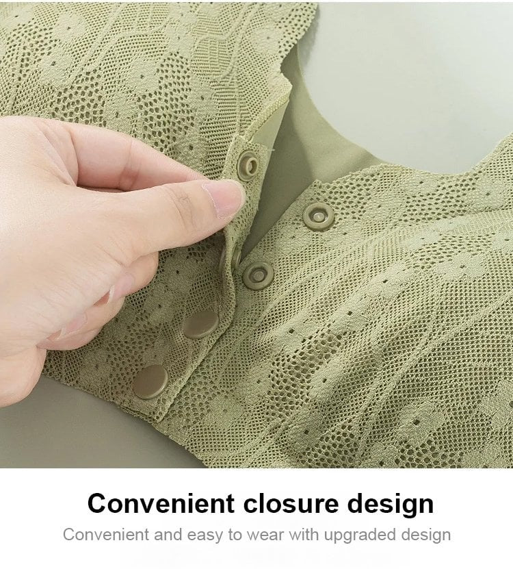 Comfortable & Convenient Front Button Bra
