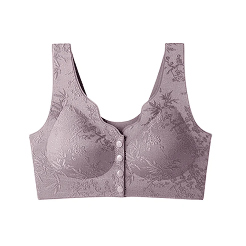 🏆Comfort Front-Clasp & Wire-Free Seamless Bra