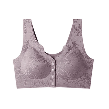 🏆Comfort Front-Clasp & Wire-Free Seamless Bra