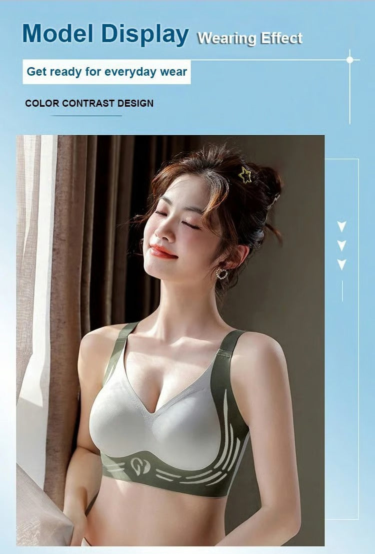 🎁Super gather bra | Wireless Push-up Bra👍No more sagging breasts