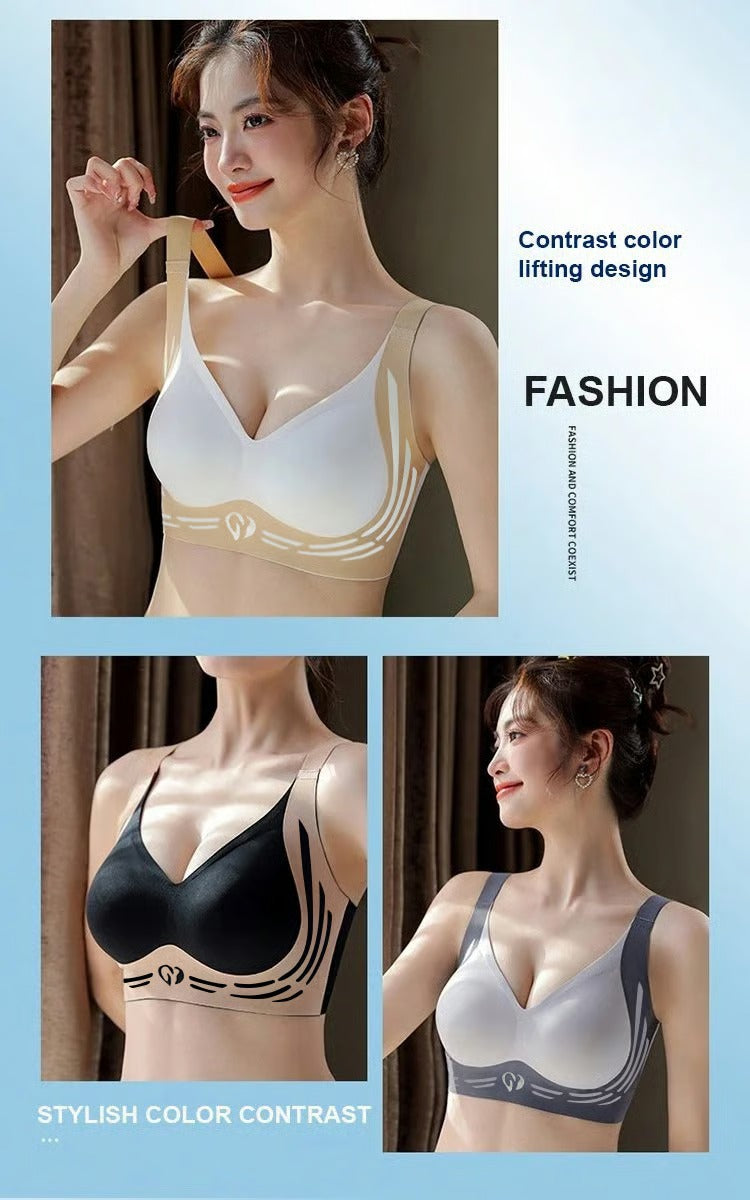 🎁Super gather bra | Wireless Push-up Bra👍No more sagging breasts