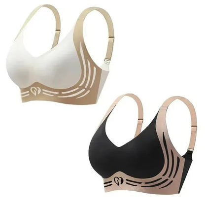 🎁Super gather bra | Wireless Push-up Bra👍No more sagging breasts