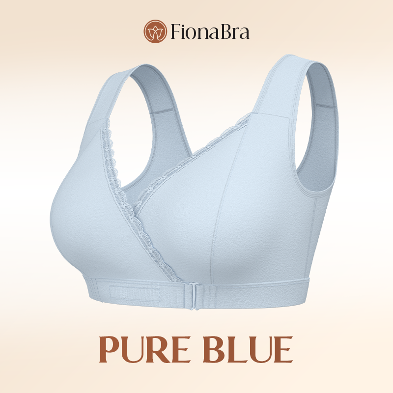 Fiona Bra - Comfortable & Convenient Front Wrap Closure Bra for Seniors