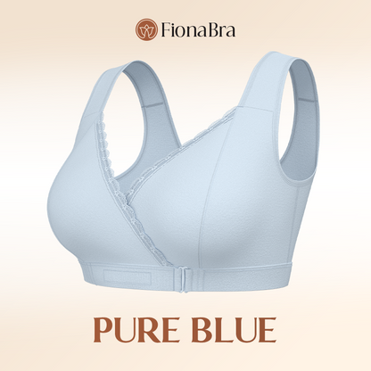 Fiona Bra - Comfortable & Convenient Front Wrap Closure Bra for Seniors