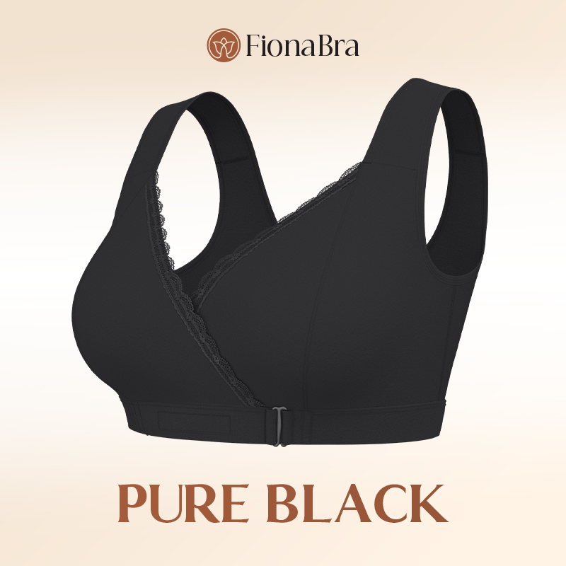 Fiona Bra - Comfortable & Convenient Front Wrap Closure Bra for Seniors