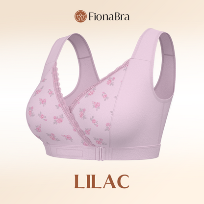 Fiona Bra - Comfortable & Convenient Front Wrap Closure Bra for Seniors