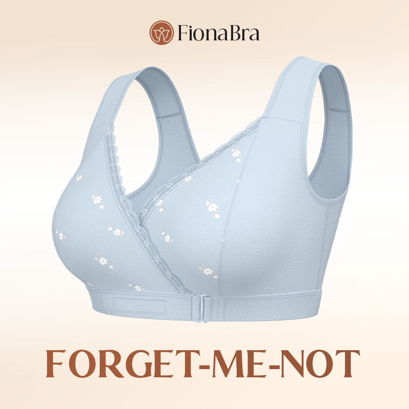 Fiona Bra - Comfortable & Convenient Front Wrap Closure Bra for Seniors