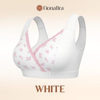 Fiona Bra - Comfortable & Convenient Front Wrap Closure Bra for Seniors