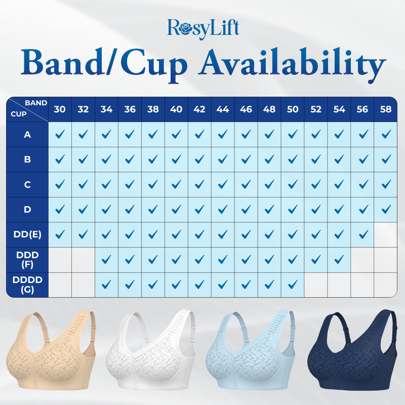 RosyLift - Ultimate Lifting Bounce Control Front Zipper Bra