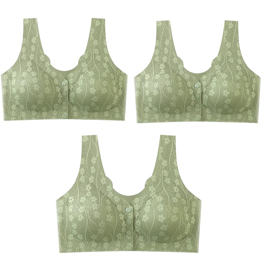 Comfortable & Convenient Front Button Bra