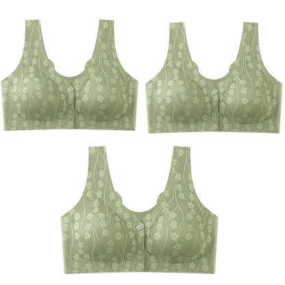 Comfortable & Convenient Front Button Bra