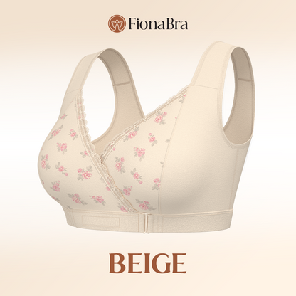 Fiona Bra - Comfortable & Convenient Front Wrap Closure Bra for Seniors