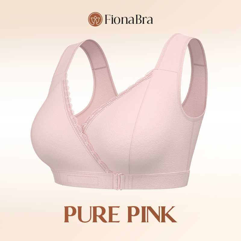 Fiona Bra - Comfortable & Convenient Front Wrap Closure Bra for Seniors