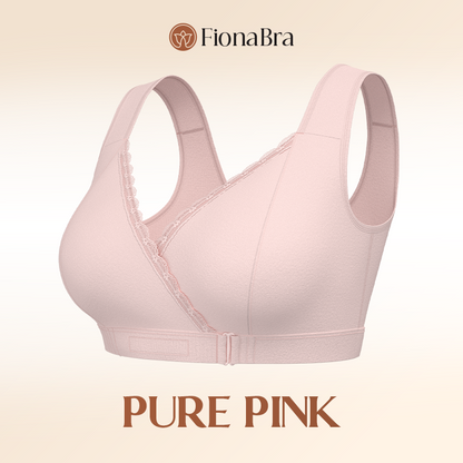Fiona Bra - Comfortable & Convenient Front Wrap Closure Bra for Seniors