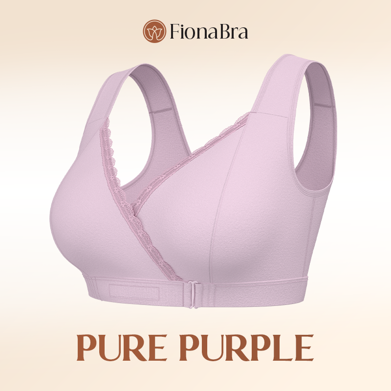Fiona Bra - Comfortable & Convenient Front Wrap Closure Bra for Seniors