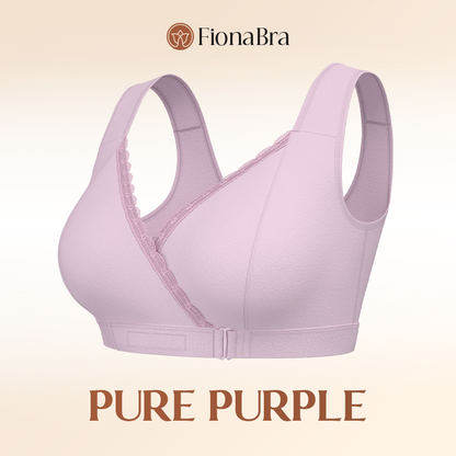 Fiona Bra - Comfortable & Convenient Front Wrap Closure Bra for Seniors