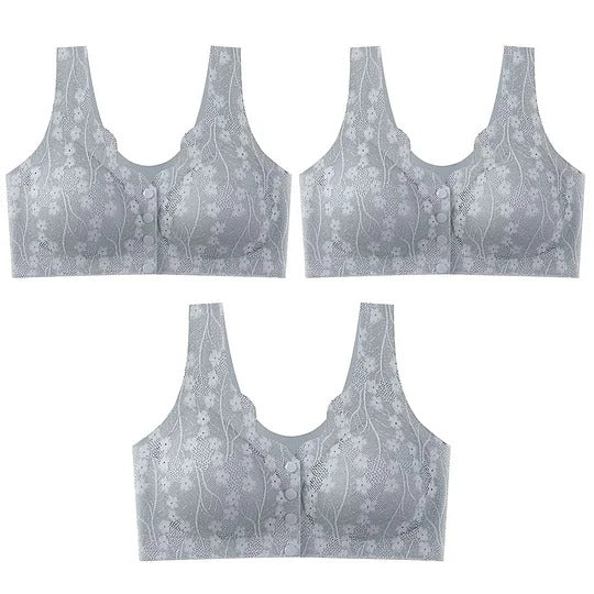 Comfortable & Convenient Front Button Bra